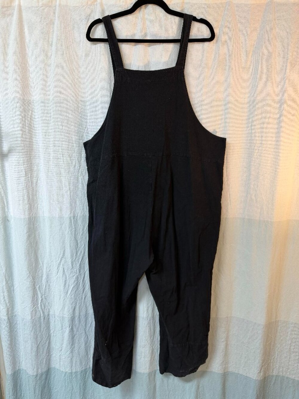 Sleeveless Cotton Linen Bib Overalls